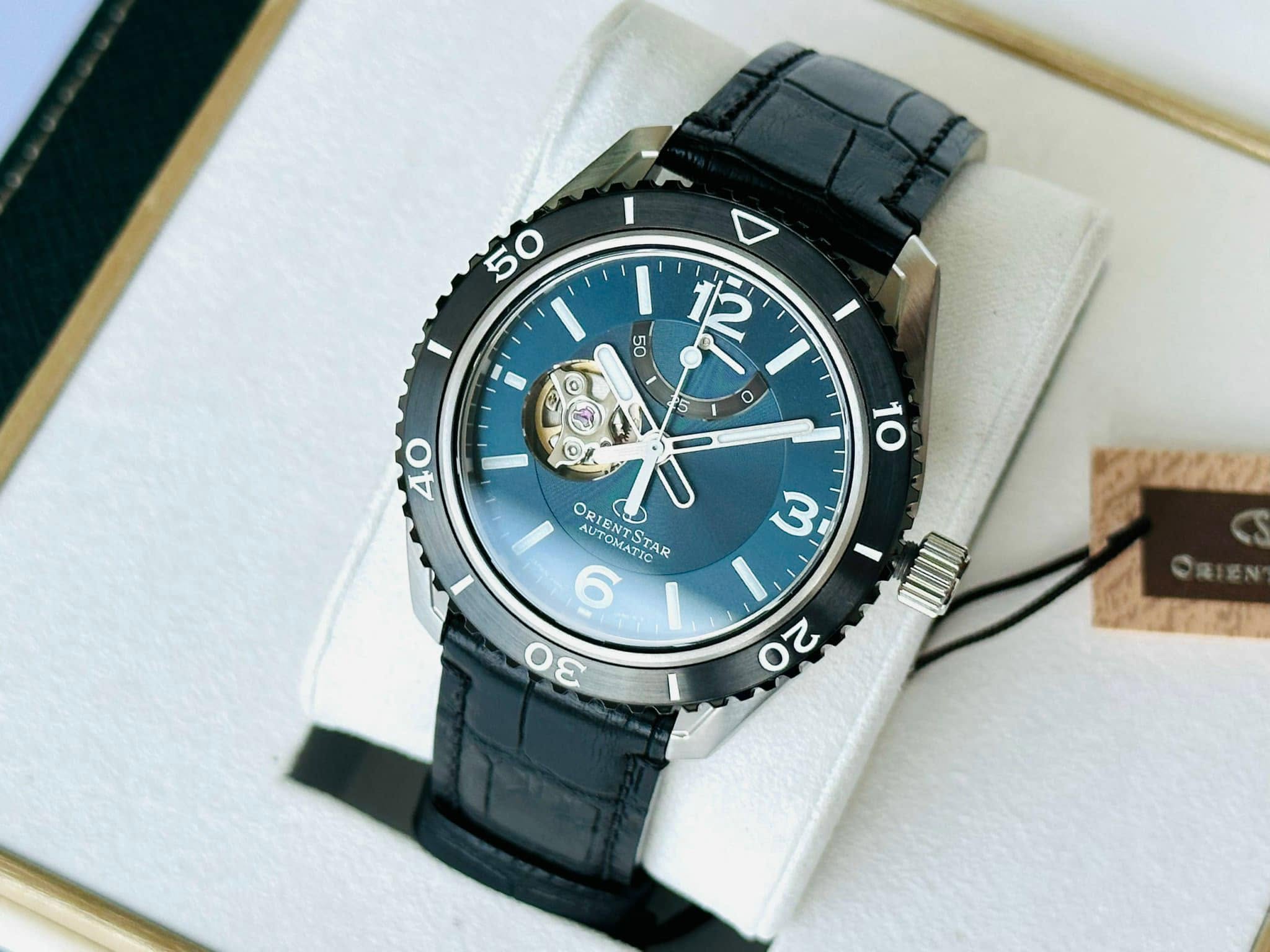 ORIENT STAR SEMI SKELETON RK-AT0104E - Ảnh 6