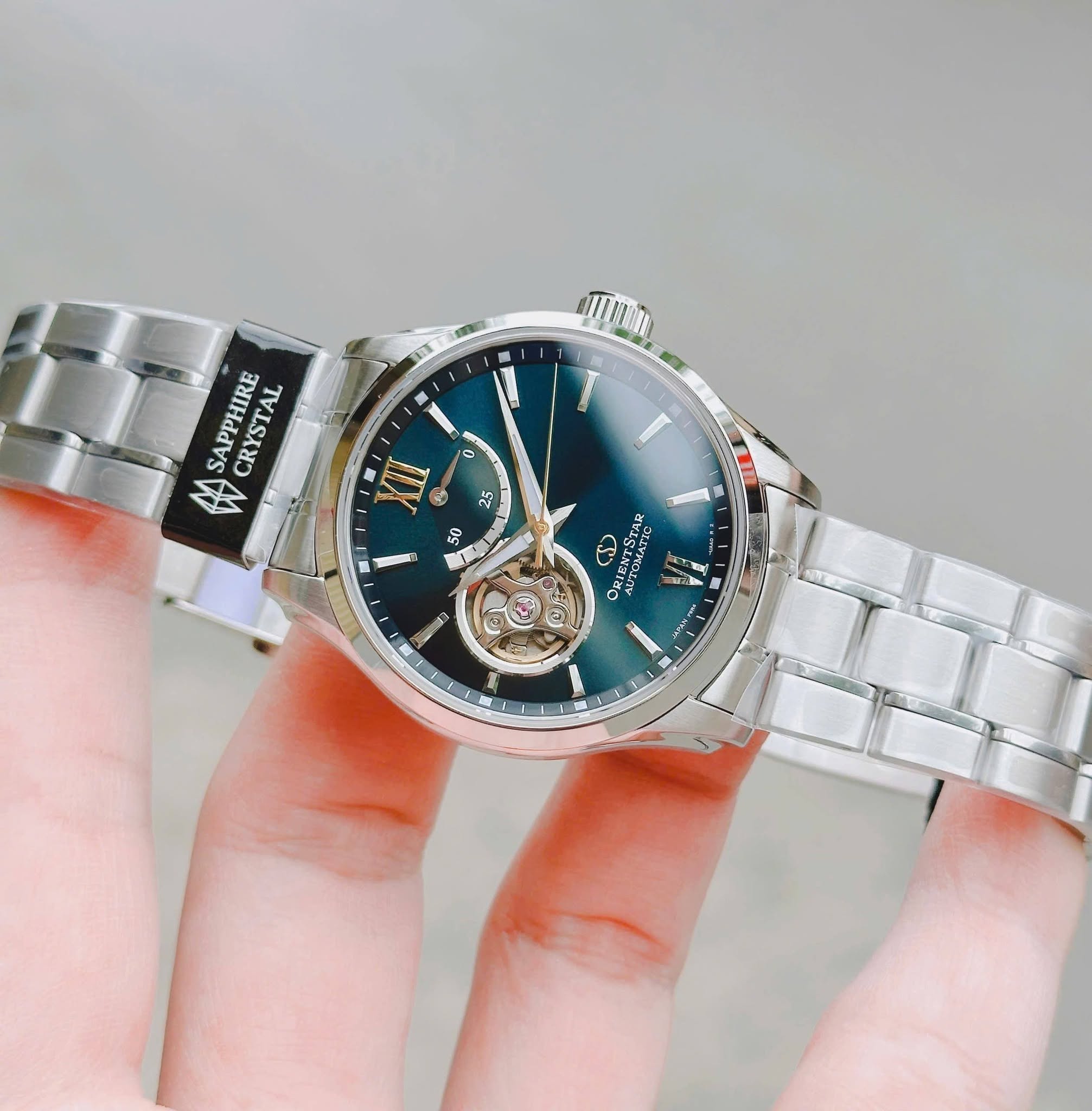 ĐỒNG HỒ ORIENT STAR SEMI SKELETON RE-AT0002E00B - Ảnh 2