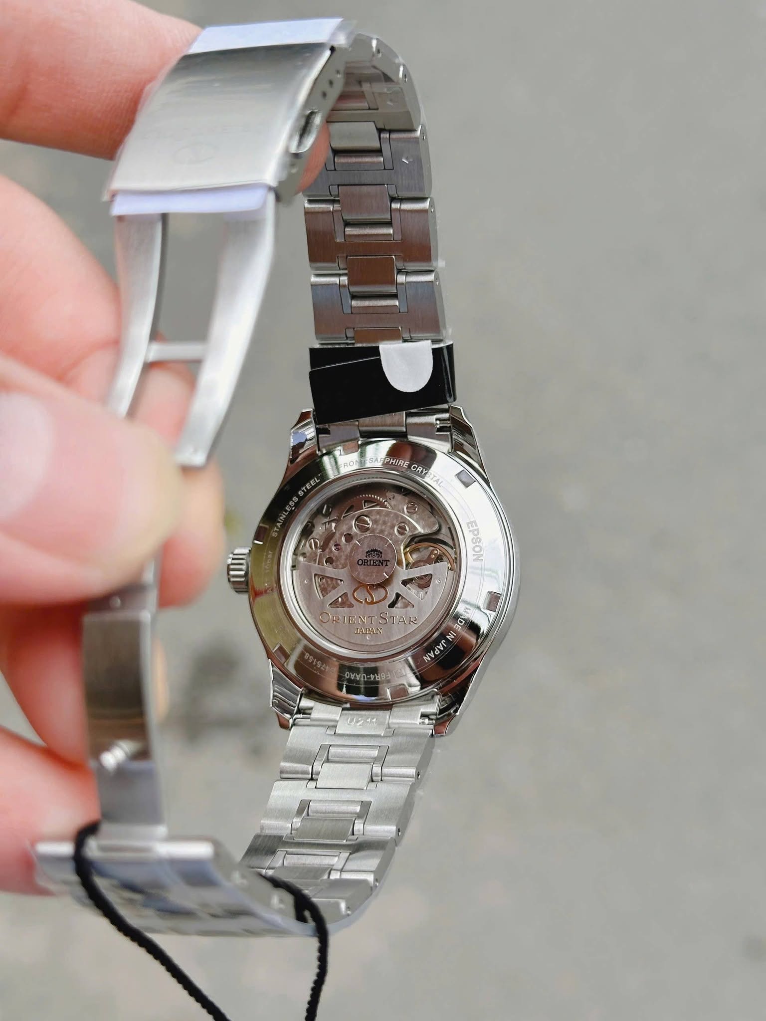 ĐỒNG HỒ ORIENT STAR SEMI SKELETON RE-AT0002E00B - Ảnh 4