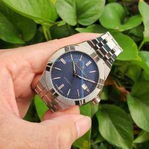 ĐỒNG HỒ NAM MAURICE LACROIX AI6008-SS002-430-1 AIKON BLUE DIAL USED