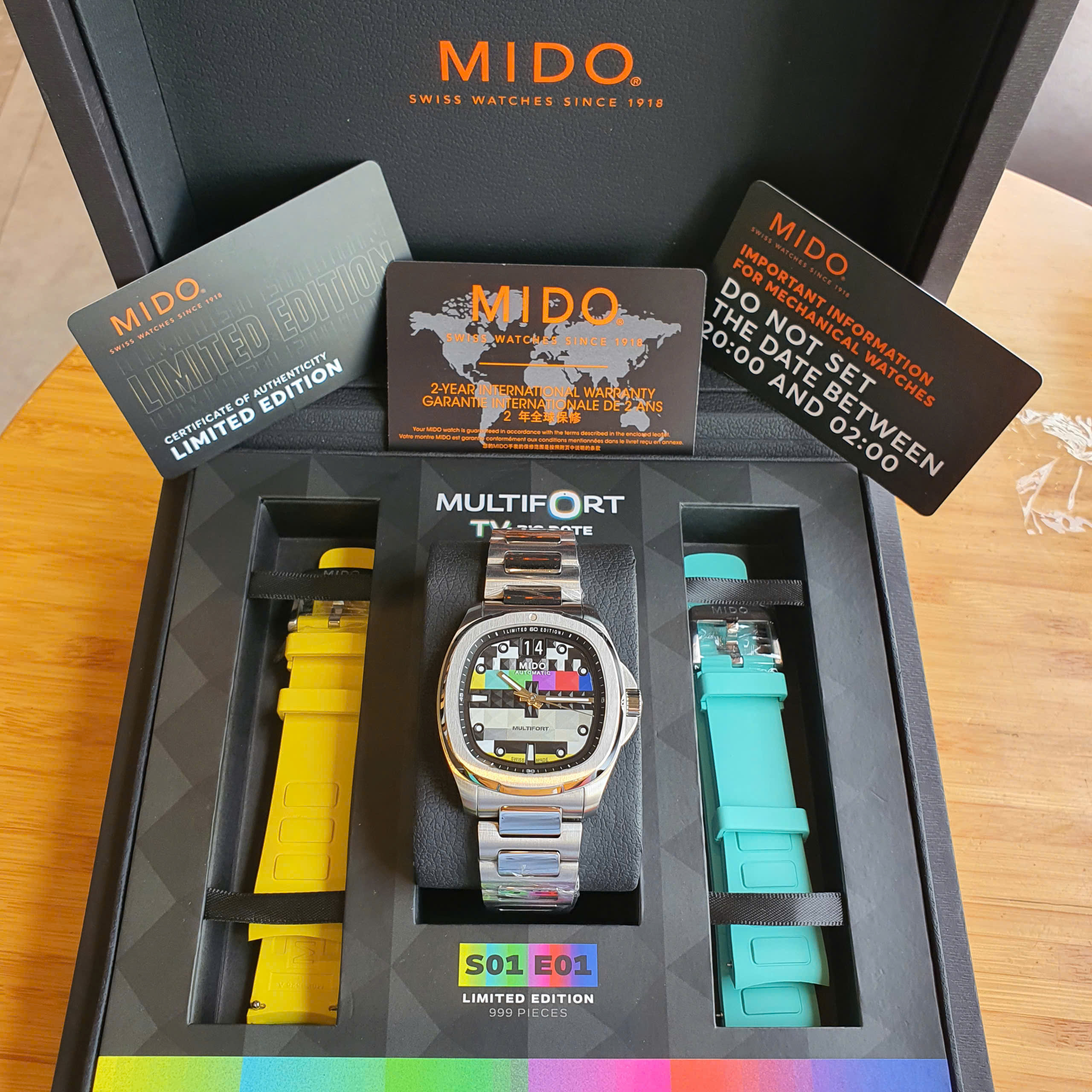 Mido Multifort TV Big Date Limited Edition S01E01