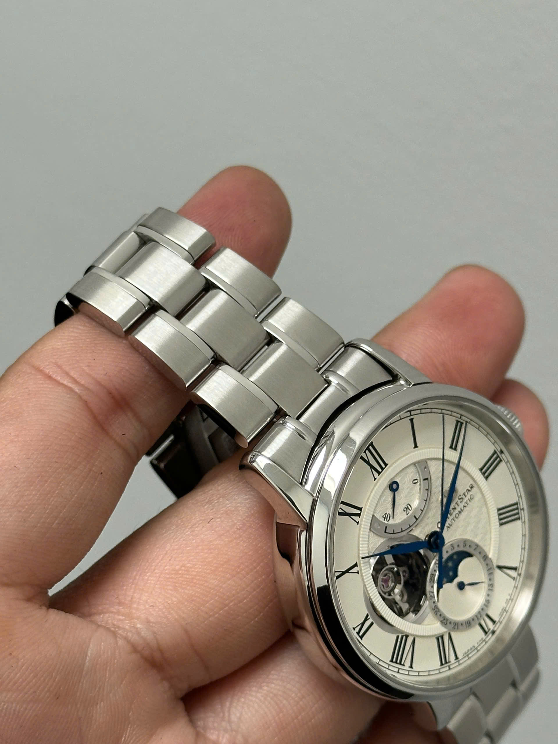 Orient Star RK-AM0005S Moon Phase Semi Skeleton - Ảnh 6