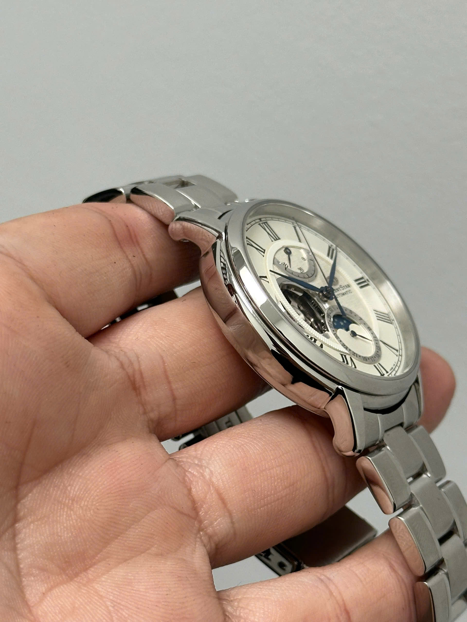Orient Star RK-AM0005S Moon Phase Semi Skeleton - Ảnh 5