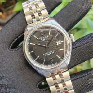Tissot Ballade Black Dial Stainless Steel Powermatic 80 COSC Chronometer Mens Watch T1084081105700