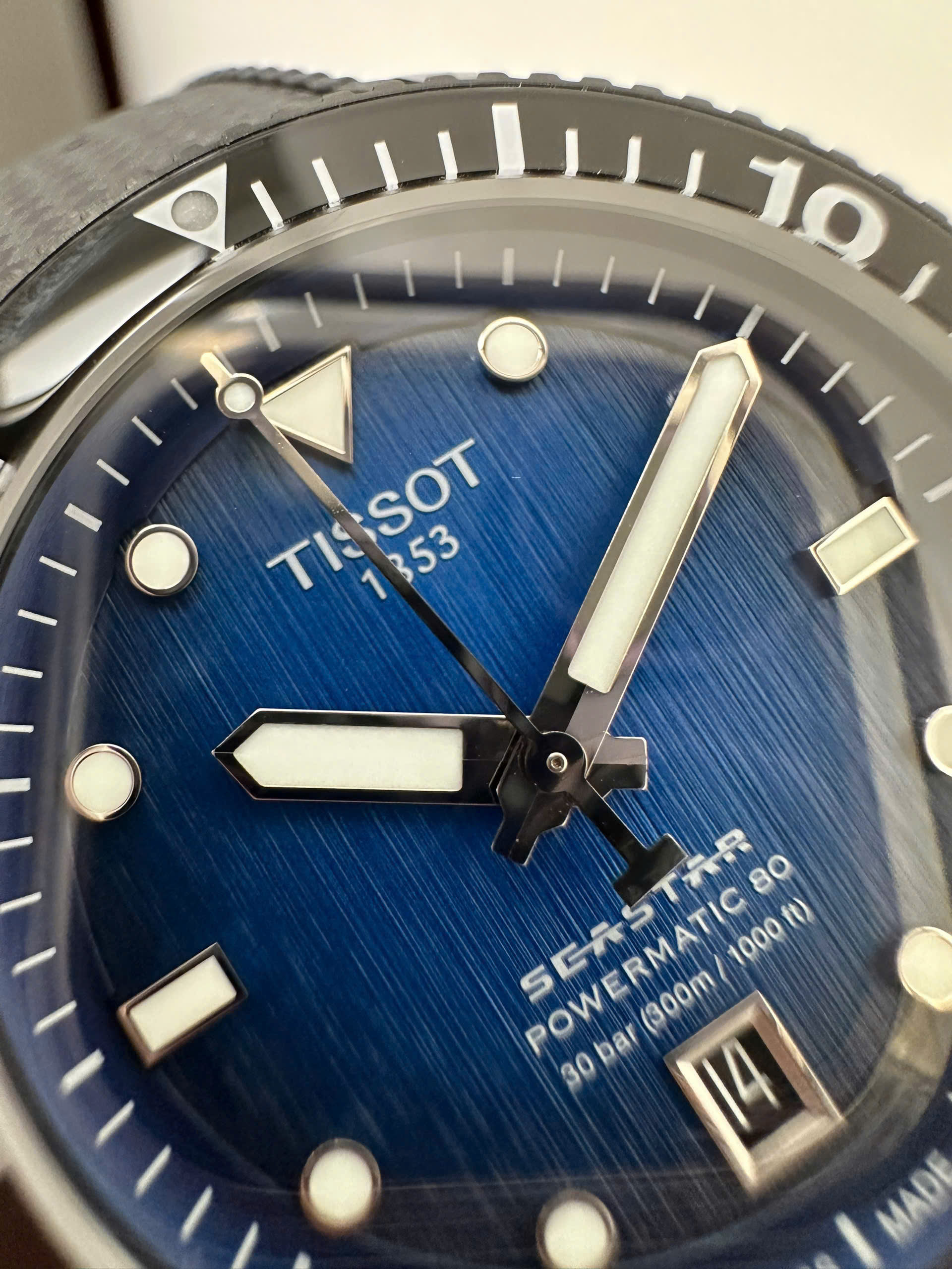 Tissot Seastar 1000 T120.807.37.041.00 Powermatic 80 Watch 40mm - Ảnh 6