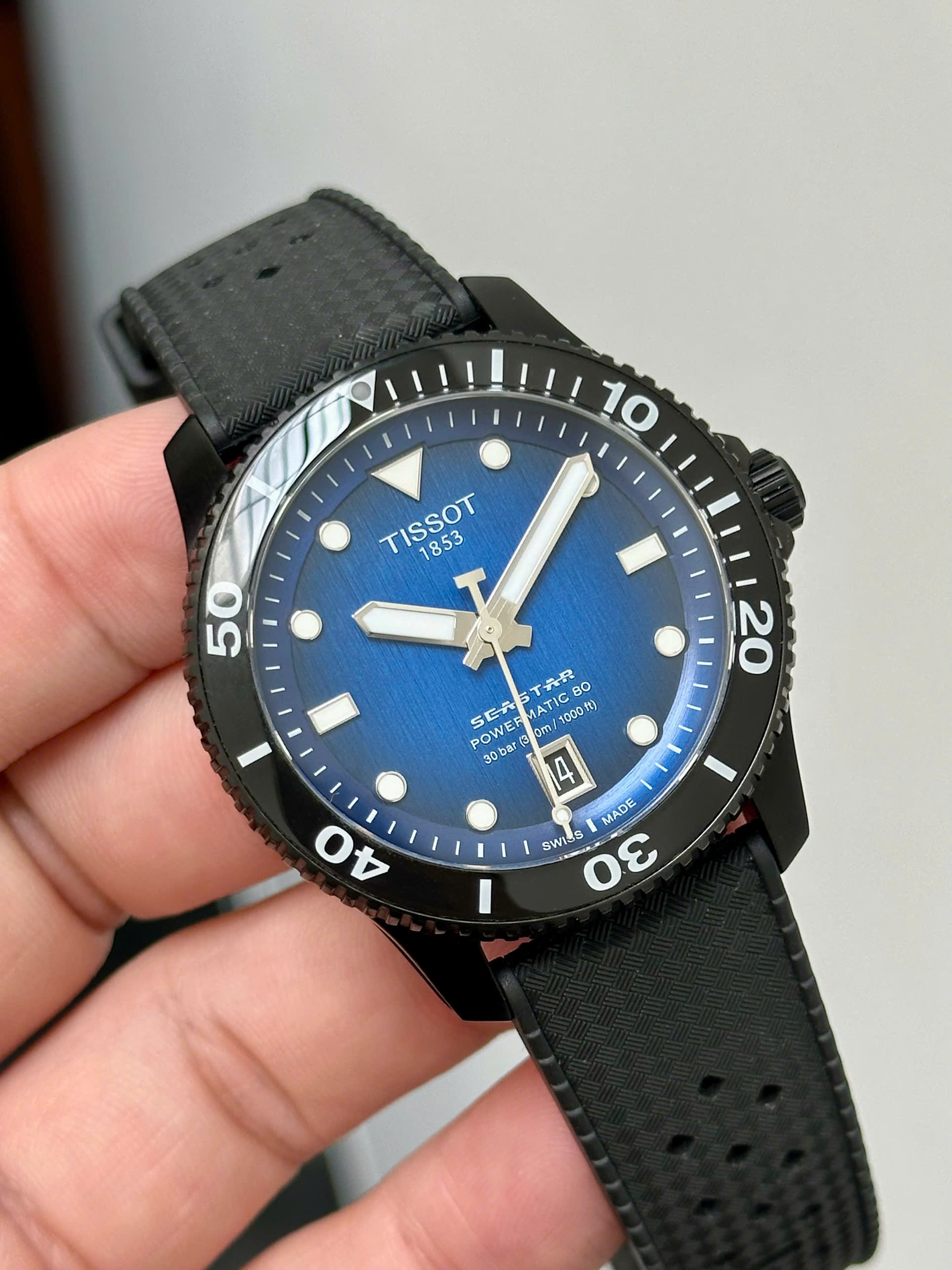 Tissot Seastar 1000 T120.807.37.041.00 Powermatic 80 Watch 40mm