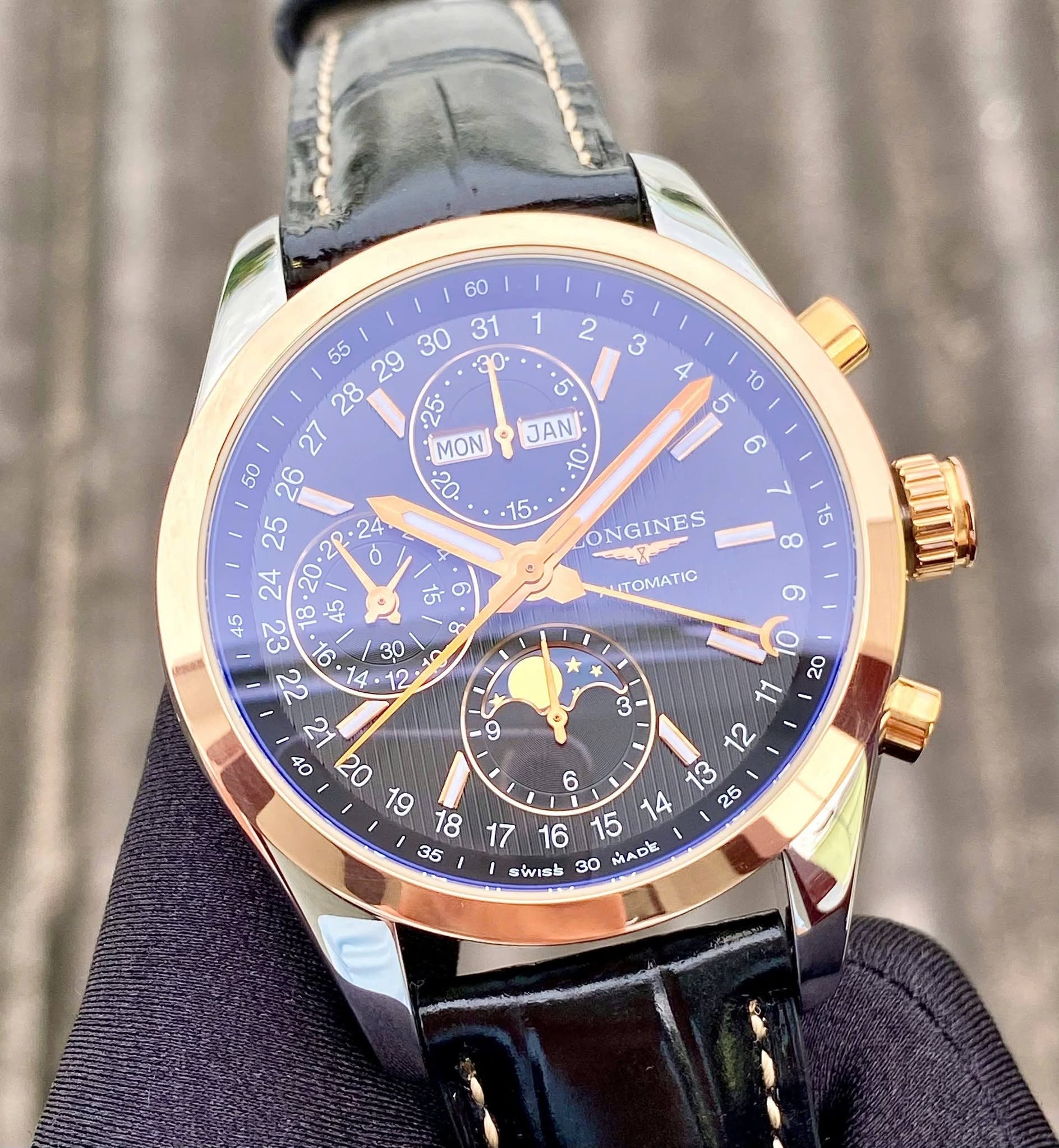 Longines Conquest Classic Moonphase L2.798.5.52.3 (L27985523)