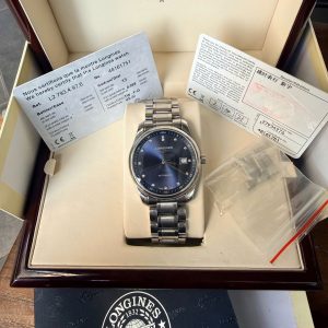 Longines Master Collection Blue Diamond 40mm (lướt)